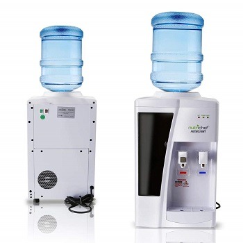 Nutrichef Countertop Water Cooler and Dispenser